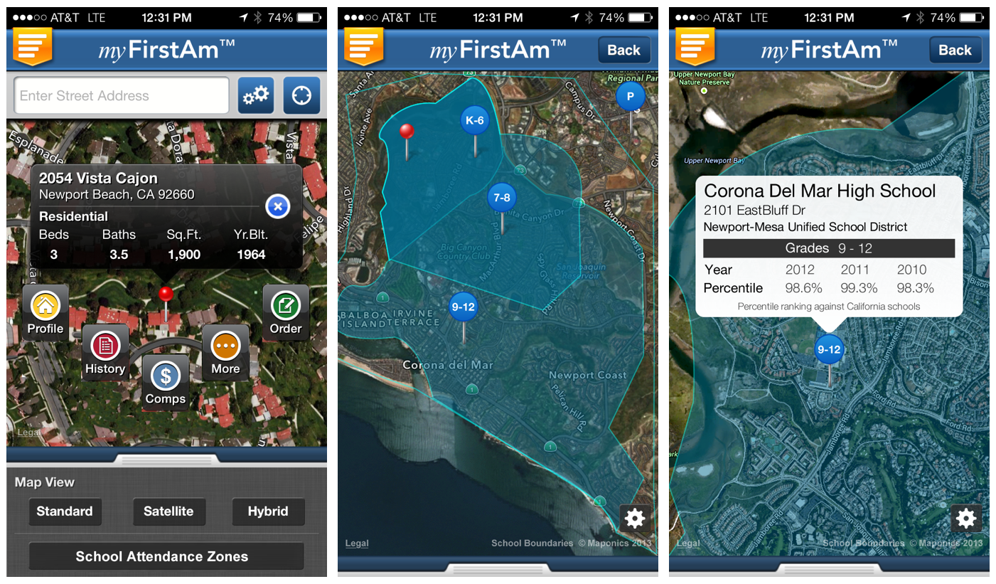 School Attendance Zones