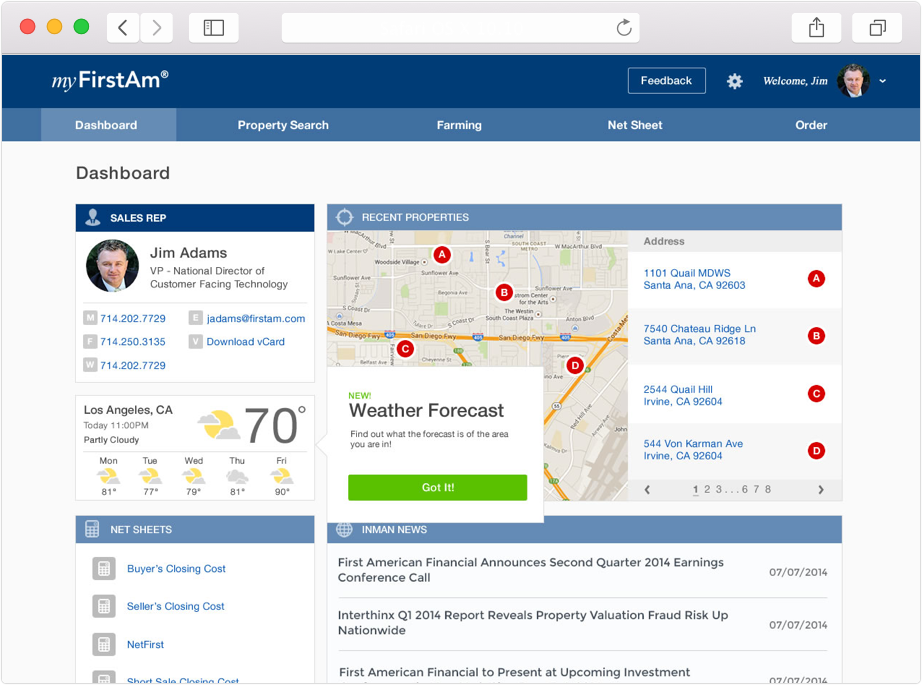 myFirstAm.com Visual Redesign Project